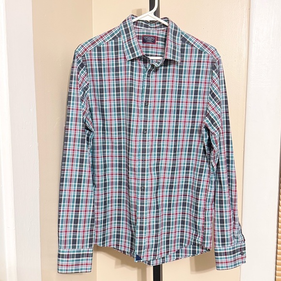 UNTUCKit Other - NWOT UNTUCKit Men's Green and Red Plaid Shirt